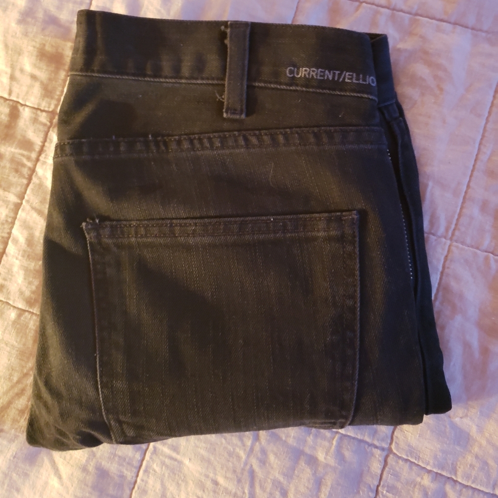 Cropped Skinny Jean's with Zipped Sides